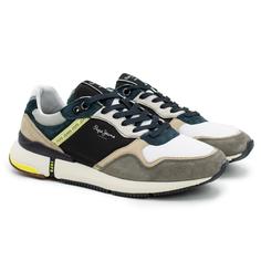 Кроссовки мужские Pepe Jeans London LONDON PRO URBAN PMS30824 серые 43 EU