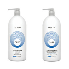 Набор OLLIN Care Увлажнение Шампунь 1000мл, Кондиционер 1000мл