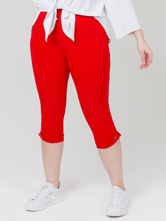 Брюки женские Sparada Пуговка красные 50 RU