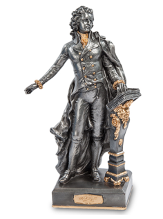 Статуэтка "Моцарт" (black/gold) WS-51 Veronese Design