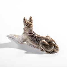 Статуэтка, Raritetus, "Немецкая овчарка", фарфор, роспись, ЛФЗ, СССР, 1960-1970 гг. Однажды