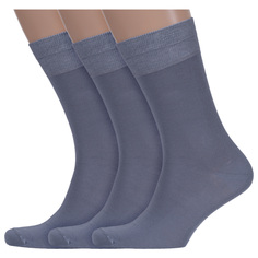 Комплект носков мужских ХОХ 3-X-1123 серых 25