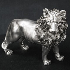 Статуэтка с серебрением Euro FAR "Лев" 13х5 см