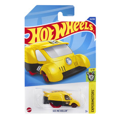 Машинка Hot Wheels коллекционная SEE ME ROLLIN желтый/черный HCT81