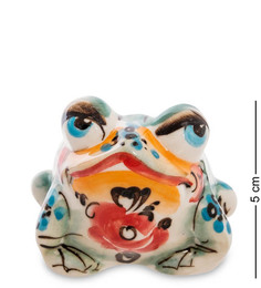 Фигурка Лягушка ср. цв. (Гжельский фарфор) ГЛ-597 113-706800 Art East