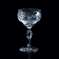 Ваза-конфетница с рельефным декором, стекло, СССР, 1970-1990 гг. Однажды