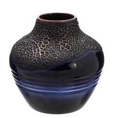 Ваза, Raritetus, керамика, глазурь, рельеф, ручная работа, Азия, 1970-1990 гг. Однажды