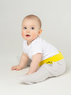 Ползунки для новорожденных КотМарКот Автобусы 5041888 цв. серый р.68