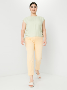 Футболка женская SAMOON by GERRY WEBER 871045-26213-5430 зеленая 50