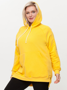 Худи женское Sparada Нью-Йорк желтое 48-50 RU