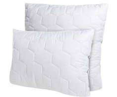 Подушка 50x70 Mr & Mrs "HE" искуственный шелк тик 100% п/э MONA LIZA