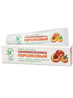 Крем для лица Невская косметика Персик 40мл\уп 12 уп Ушастый нянь