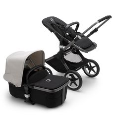 Коляска 2в1 Bugaboo Fox3 graphite/ midnight black/ misty white