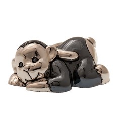 Статуэтка Principi Argenti С81N «Обезьянка улыбчивая-серебро с чернением»