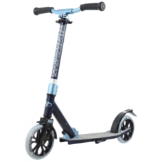 Самокат подростковый TT JOGGER 180 1/4 (Колеса 180 мм рама ALU) BLACK/BLUE Tech Team