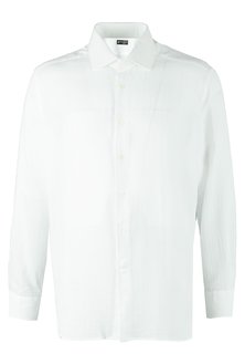 Рубашка мужская Corneliani 98504 белая 44