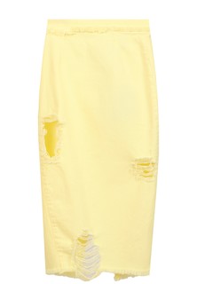 Юбка женская MARCO BOLOGNA 99568 желтая 38 IT