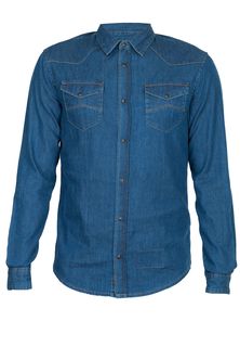 Рубашка мужская Armani Jeans 93960 синяя L