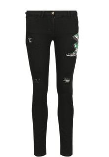 Джинсы женские Blumarine 99900 черные 44 IT