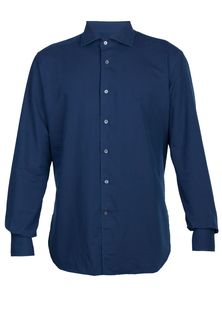 Рубашка мужская Corneliani 100072 синяя 40