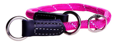 Ошейник-удавка Rogz Rope HBR0935K M, 9 мм, розовый