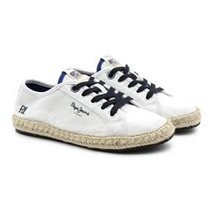 Эспадрильи Pepe Jeans London TOURIST COMBI BOY PBS10093 цв. белый р. 34