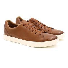 Кеды мужские Clarks Un Costa Lace 26148690 коричневые 42 EU