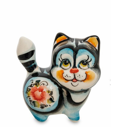 Фигурка Кот-Фантик цв. (Гжельский фарфор) ГЛ-542 113-706691 Art East