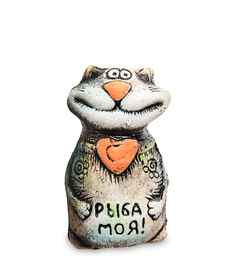 KK-294 Фигурка "Кот Жульен" шамот No Brand