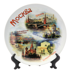 Декоративная тарелка «Москва» No Brand