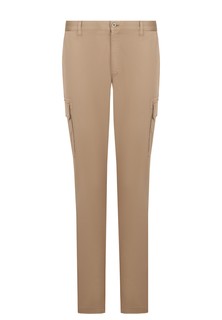 Брюки мужские ISAIA 127812 коричневые 52 IT