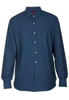 Рубашка мужская ISAIA 96441 синяя 42