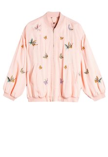 Бомбер женский TWINSET 105138 розовый 38 IT
