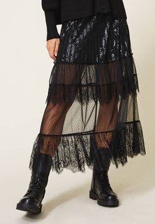 Юбка женская TWINSET 118483 черная 38 IT
