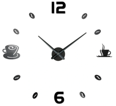 3D настенные часы MIRRON/100 D267-Ч/100 см No Brand