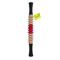 Массажер для спины Onlitop Скалка бежевый/розовый