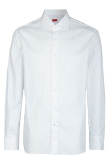 Рубашка мужская ISAIA 88168 белая 43