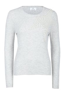 Джемпер женский ALLUDE 102356 серый S