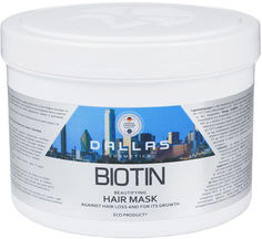 Маска для волос Dallas Biotin против выпадения для улучшения роста волос с биотином 500мл