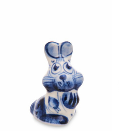 Фигурка Заяц (Гжельский фарфор) ГЛ-724 113-709100 Арт ист