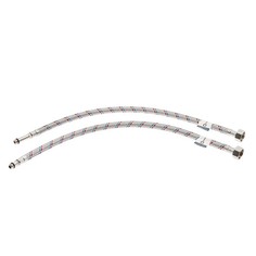 Подводка для смесителя "СТМ",1/2"xM10, 50 см, нерж.сталь, 2 шт. STM
