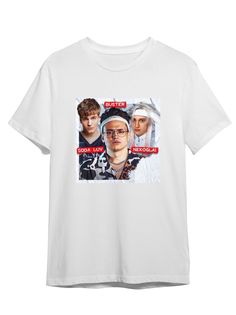 Футболка унисекс СувенирShop Buster/Бустер/Freak 3 белая S (44-46)