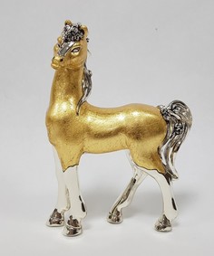 Статуэтка Principi Argenti 24Oro «Конь»