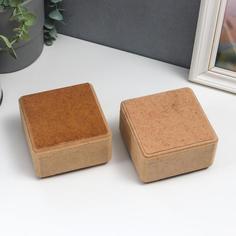 Шкатулка для декора из МДФ 10х10х6,5 см No Brand