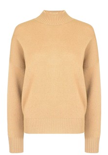 Водолазка женская ALLUDE 128796 бежевая M