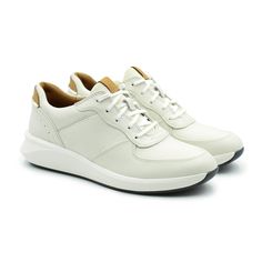 Кроссовки женские Clarks Un Rio Sprint 26162695 белые 39.5 EU