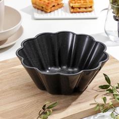 Paşabahçe Форма для запекания кекса Borcam, 1,68 л, d=21,8 см, цвет чёрный