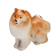 Статуэтка "Шпиц", фарфор, роспись, ("ЛФЗ"), скульптор Б.Я. Воробьёв, СССР, 1960-1980 гг. Однажды