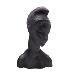 Статуэтка, бюст "Африканка", керамика, Африка, 1960-1990 гг. Однажды