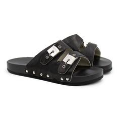 Шлепанцы женские Scholl PESCURA 2 STRAPS F294741004 черные 38 EU